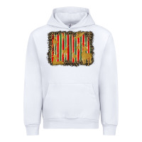 White christmas reindeers leopard background Urban Hoodie - BarkalooDesign