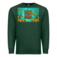 Sports Green sunflowers mama skinny metal can holder Premium Sweatshirt - HRA Design Shop
