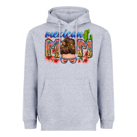 Heather Grey mexican mom Heavyweight Hoodie - Zillion Design Studio