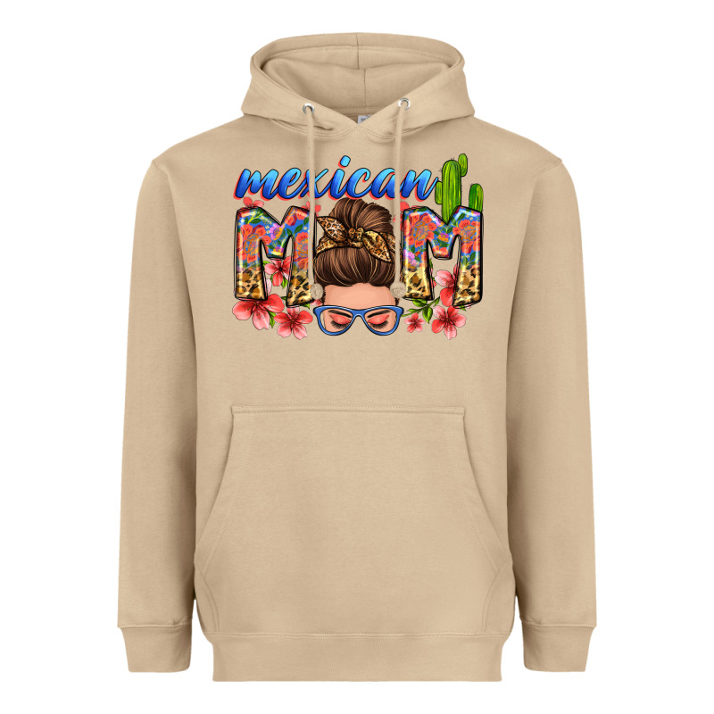 Mexican Mom Heavyweight Hoodie by Zillion Design Studio | Teevron
