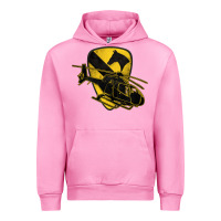 Fuchsia Pink 1st cavalry division chopper helicopter air cav Urban Hoodie - Jasminsmagicworld
