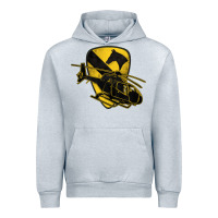 Heather Grey 1st cavalry division chopper helicopter air cav Urban Hoodie - Jasminsmagicworld