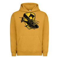 Pigment Peanut Butter 1st cavalry division chopper helicopter air cav Urban Hoodie - Jasminsmagicworld