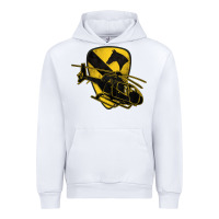 White 1st cavalry division chopper helicopter air cav Urban Hoodie - Jasminsmagicworld