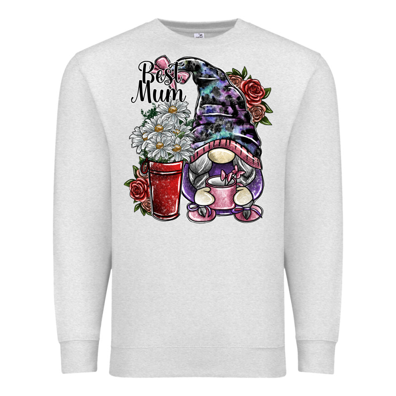 Best Mum Premium Sweatshirt by SublimationCraftShop | Teevron