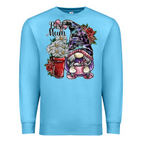 Ocean Blue best mum Premium Sweatshirt - SublimationCraftShop