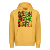 Mustard sleigh girl sleigh Premium Hoodie - AdoDesignShop