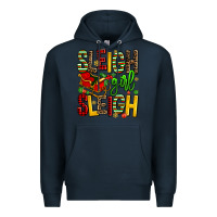 Navy sleigh girl sleigh Premium Hoodie - AdoDesignShop