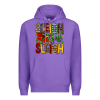 Purple sleigh girl sleigh Premium Hoodie - AdoDesignShop