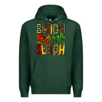 Sports Green sleigh girl sleigh Premium Hoodie - AdoDesignShop