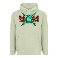 Matcha aztec mom Heavyweight Hoodie - Zillion Design Studio