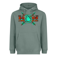 Sage aztec mom Heavyweight Hoodie - Zillion Design Studio