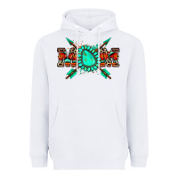 White aztec mom Heavyweight Hoodie - Zillion Design Studio