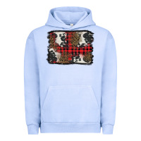 Pigment Grape Ice Christmas red plaid background Urban Hoodie - BarkalooDesign