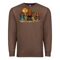 Chestnut western gnomies Premium Sweatshirt - FaDigitalArtStudio