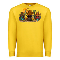 Lemon western gnomies Premium Sweatshirt - FaDigitalArtStudio