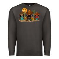 Smoke western gnomies Premium Sweatshirt - FaDigitalArtStudio