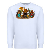 White western gnomies Premium Sweatshirt - FaDigitalArtStudio