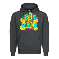 Smoke life is  make it sweet Zipper Hoodie - RanaPortraitStore