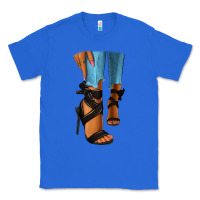 True Royal black heels black fashion girl Classic Tee - RanaPortraitStore