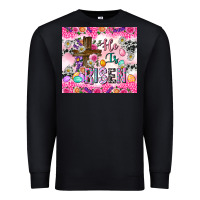 Black He is risen 20oz tumbler Premium Sweatshirt - Neo Western