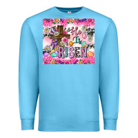 Ocean Blue He is risen 20oz tumbler Premium Sweatshirt - Neo Western