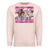 Pale Pink He is risen 20oz tumbler Premium Sweatshirt - Neo Western