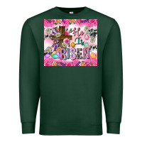Sports Green He is risen 20oz tumbler Premium Sweatshirt - Neo Western