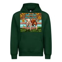 Forest Green Just A Girl Who Loves Pig Urban Hoodie - LillyAllenDesigns