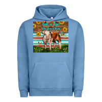 Pigment Pebble Blue Just A Girl Who Loves Pig Urban Hoodie - LillyAllenDesigns