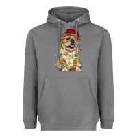 Storm christmas bulldog Heavyweight Hoodie - RanaPortraitStore