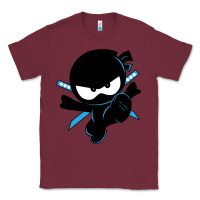 Burgundy ninja kid Classic Tee - Unal Design