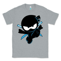 Heather Grey ninja kid Classic Tee - Unal Design