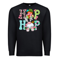 Black Hip hop Happy Easter Premium Sweatshirt - Neo Western