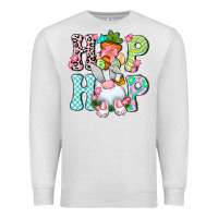 Oatmeal Heather Hip hop Happy Easter Premium Sweatshirt - Neo Western