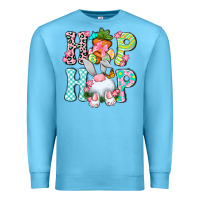 Ocean Blue Hip hop Happy Easter Premium Sweatshirt - Neo Western