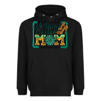 Black oh honey i'm that mom Heavyweight Hoodie - Zillion Design Studio