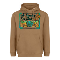 Toasted Coconut oh honey i'm that mom Heavyweight Hoodie - Zillion Design Studio