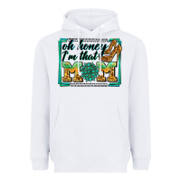 White oh honey i'm that mom Heavyweight Hoodie - Zillion Design Studio