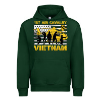 Forest Green 1st air cavalry vietnam veteran Urban Hoodie - Jasminsmagicworld