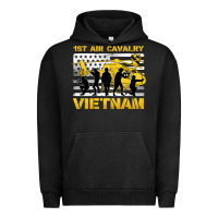 Pigment Black 1st air cavalry vietnam veteran Urban Hoodie - Jasminsmagicworld