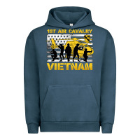 Pigment Midnight Navy 1st air cavalry vietnam veteran Urban Hoodie - Jasminsmagicworld