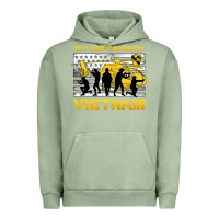 Pigment Oil Green 1st air cavalry vietnam veteran Urban Hoodie - Jasminsmagicworld