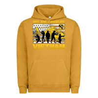 Pigment Peanut Butter 1st air cavalry vietnam veteran Urban Hoodie - Jasminsmagicworld
