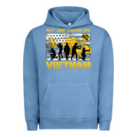 Pigment Pebble Blue 1st air cavalry vietnam veteran Urban Hoodie - Jasminsmagicworld