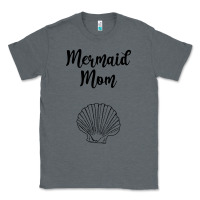 Charcoal Heather Mermaid mom Classic Tee - Unal Design