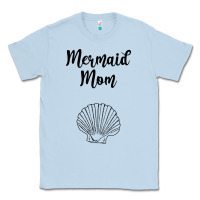 Dusty Blue Mermaid mom Classic Tee - Unal Design