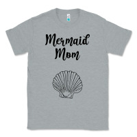 Heather Grey Mermaid mom Classic Tee - Unal Design