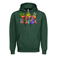 Sports Green respiratory therapist summer Zipper Hoodie - RanaPortraitStore