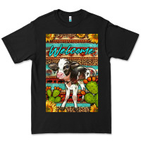 Black Welcome Cute Baby Calf Premium Tee - LillyAllenDesigns